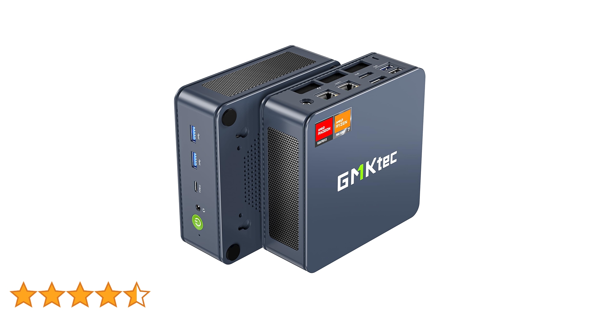 GMKtec Mini PC Oyun, K6 AMD Ryzen 7 7840HS Çift NIC LAN 2,5 Gbps